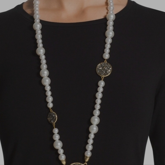 CHICO'S Gale Long Necklace - Picture 2 of 6